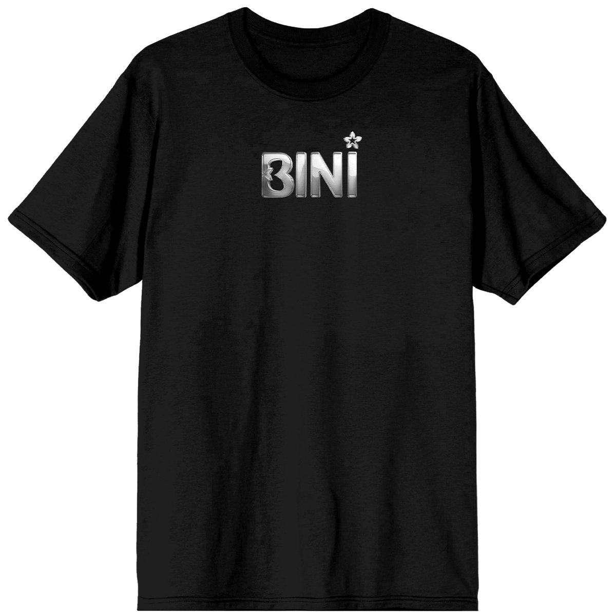 FLOWER LOGO BLACK TEE