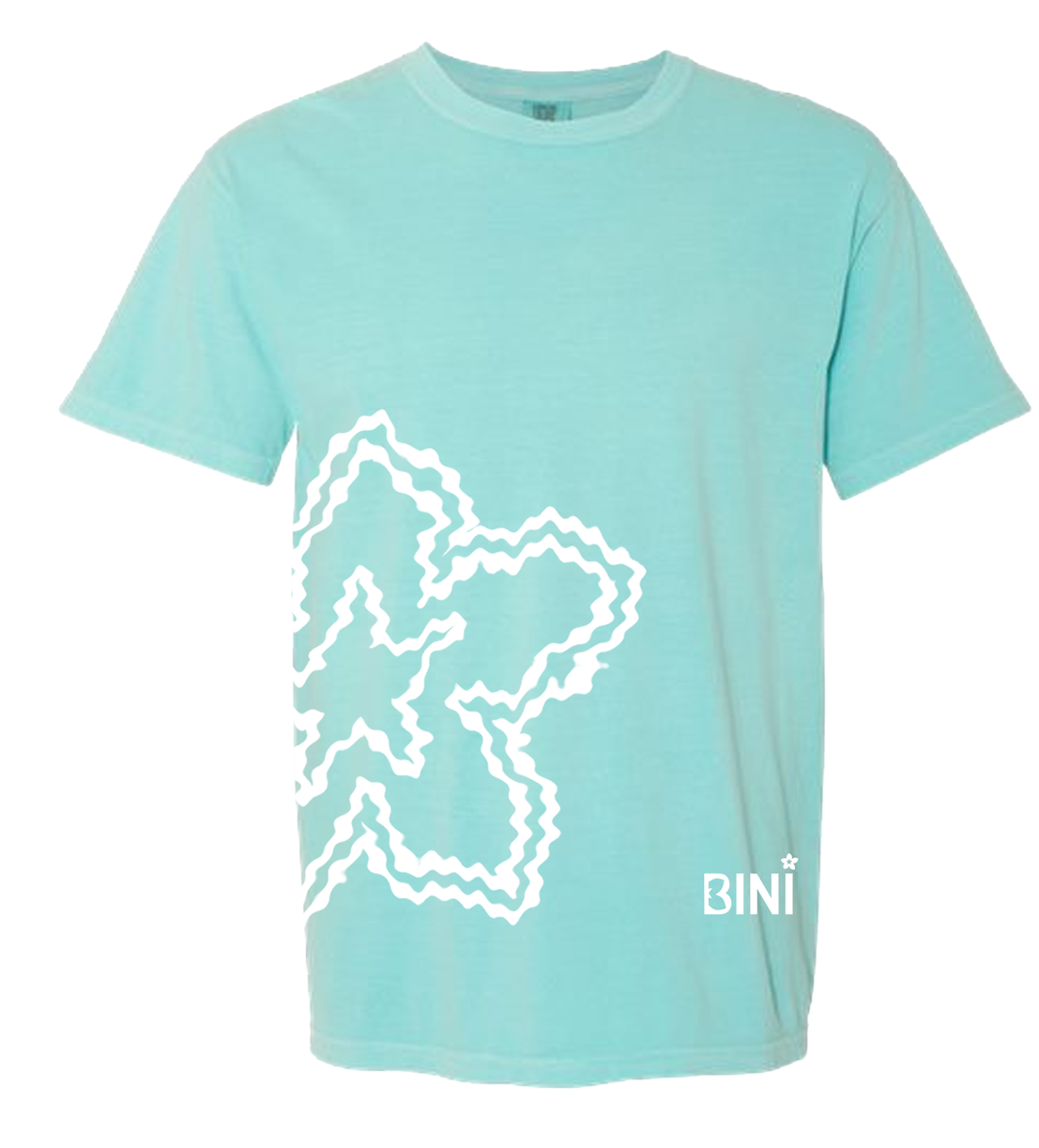Floral Wrap Print Tee