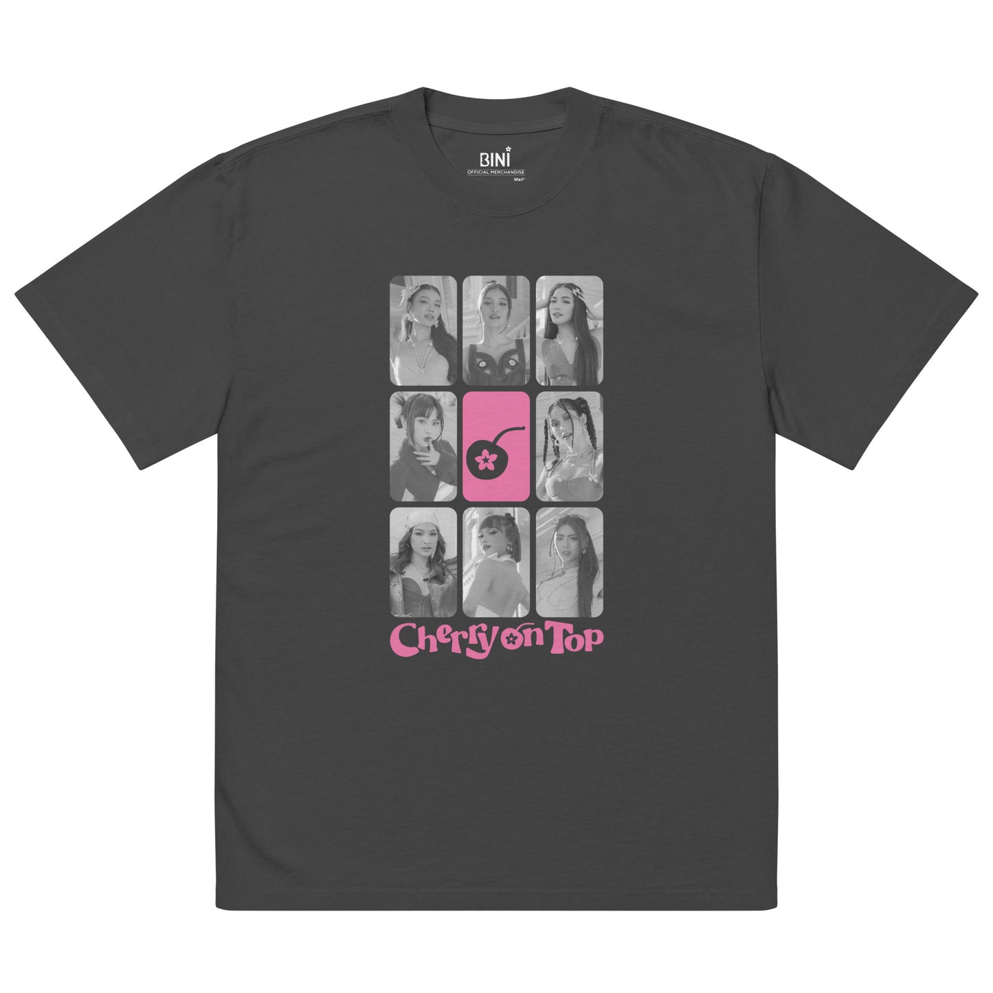 BINI - Pink COT Oversized T-Shirt [Free Shipping - US]